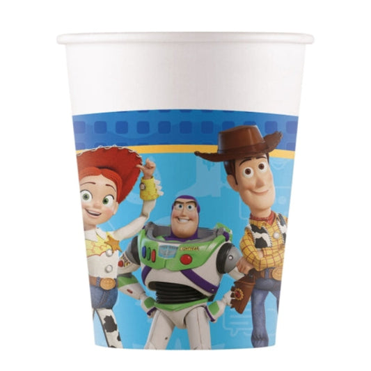 Vasos Papel 200ml Toy Story 5 FSC 8 uds