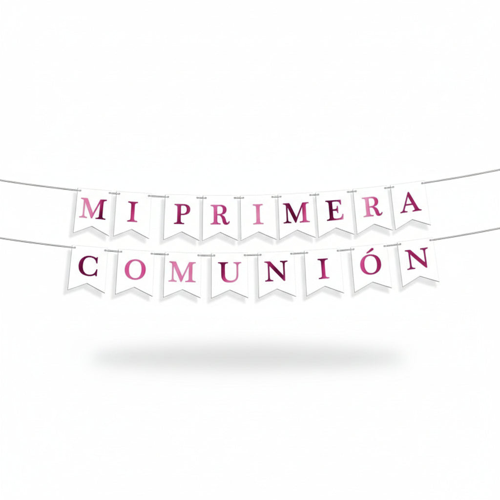 Guirnalda Comunión 3m