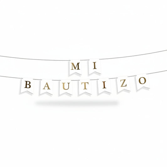 Guirnalda Bautizo 3m