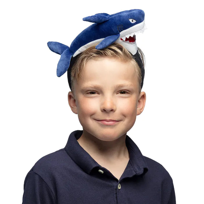 Diadema Tiburón de Peluche