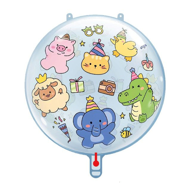 Globo Burbuja Animales Cute 45 cm