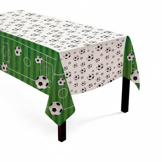 Mantel Plástico Fútbol 137×274 cm