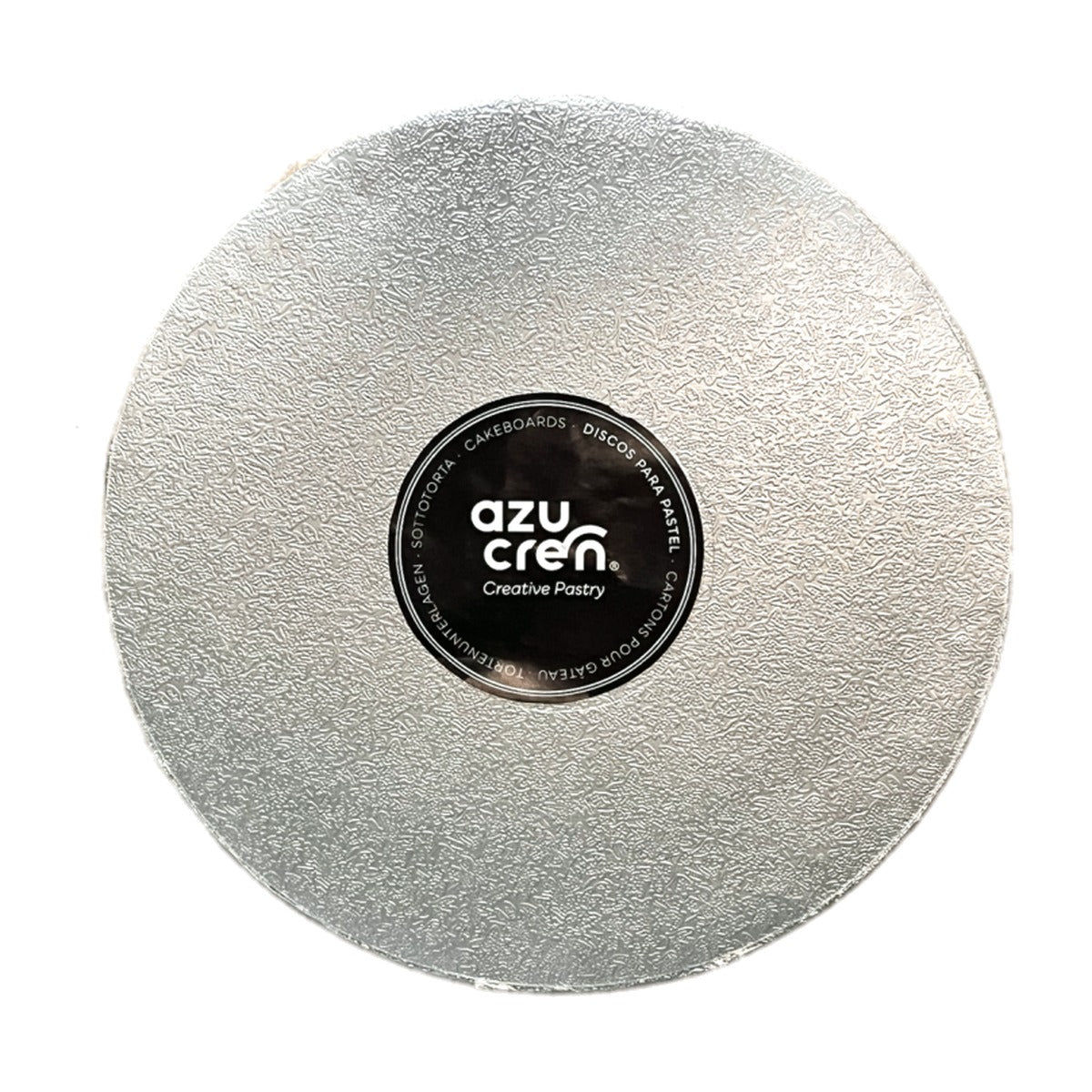 Base Redonda Plata para Tartas - 17,5CM