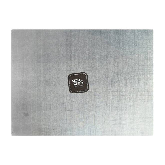 Base Rectangular Plateada para Tartas Grosor 1,2 cm - 45 x 35 cm