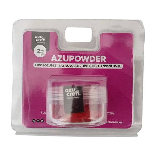 Azupowder Colorante en Polvo Liposoluble Concentrado 2 g - Fucsia