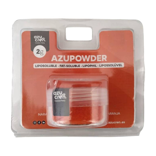 Azupowder Colorante en Polvo Liposoluble Concentrado 2 g - Naranja