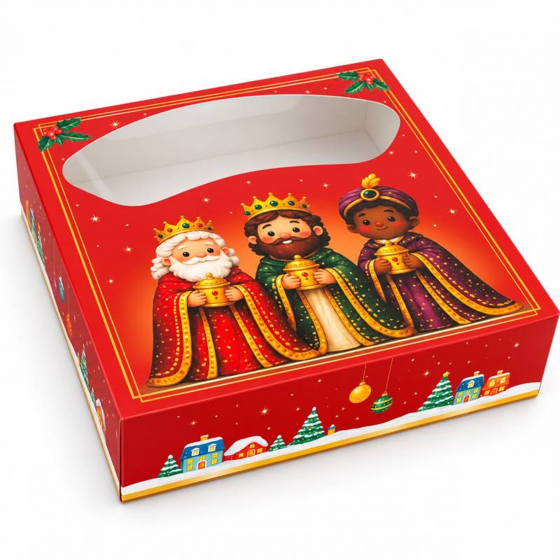 Caja para Roscón de Reyes - 28 x 8 cm