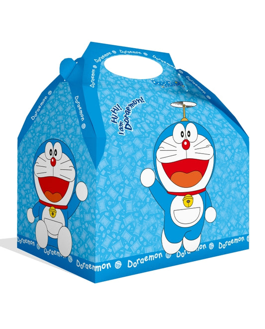 Cajita Cartón Doraemon 16x16x5cm