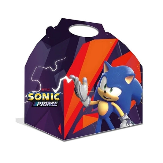 Cajita Cartón Sonic 16x16x10cm