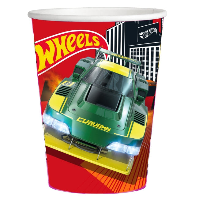 Vasos Hot Wheels 250 ml 8 Uds