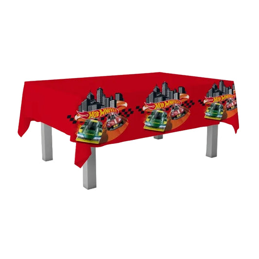 Mantel Plastico Hot Wheels 120 x 180cm 1ud