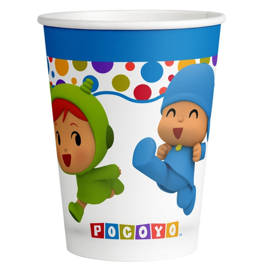 Vasos Papel Pocoyo 200ml 8 uds