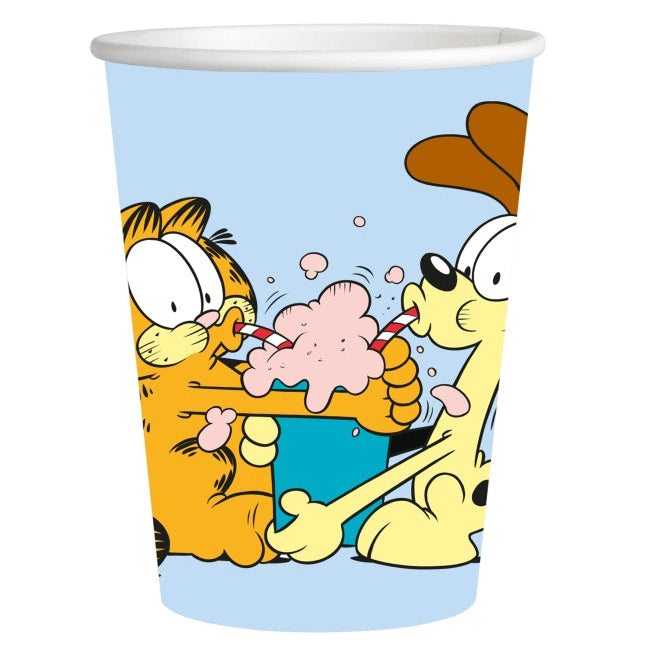 Vasos Garfield 8uds