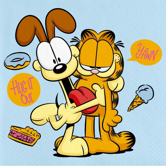 Servilletas 33cm Garfield 20uds