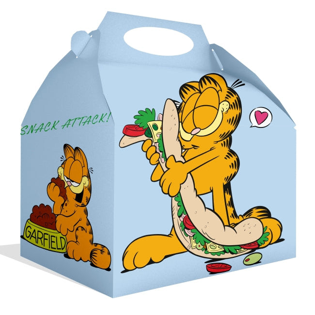 Cajita Cartón Garfield 16x16x10cm