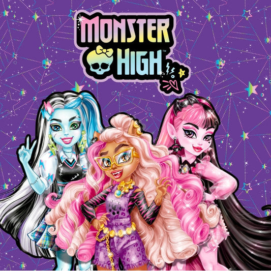Servilletas Monster High 33x33cm 20uds