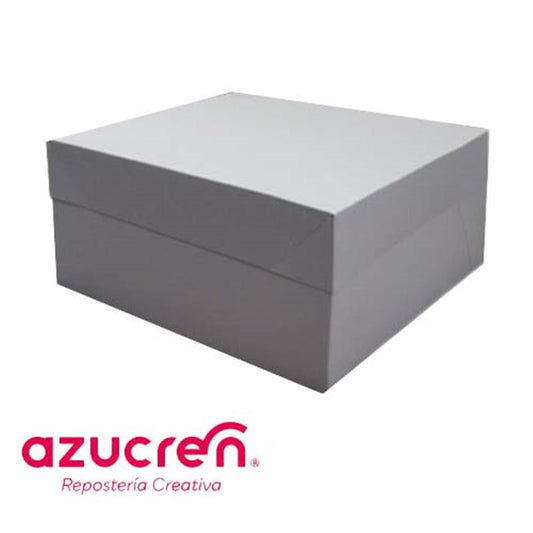 Caja Blanca para Tarta Rectangular - 45.7 X 35.5 X 15.2 CM