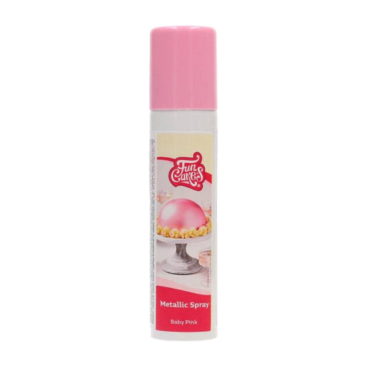 Spray Colorante Metalizado Rosa Bebé 100 ml