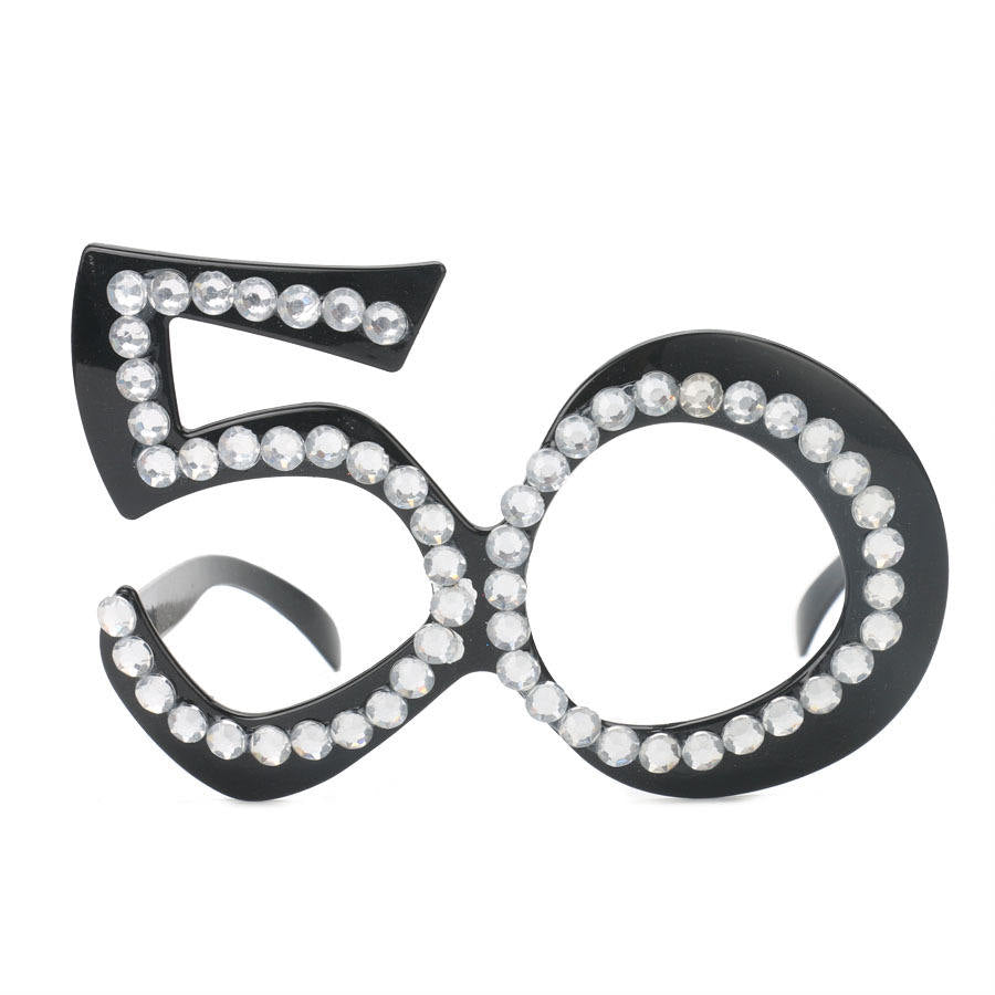 Gafas de Cumpleaños con Número | 18, 30, 40, 50, 60, 70, 80, 90