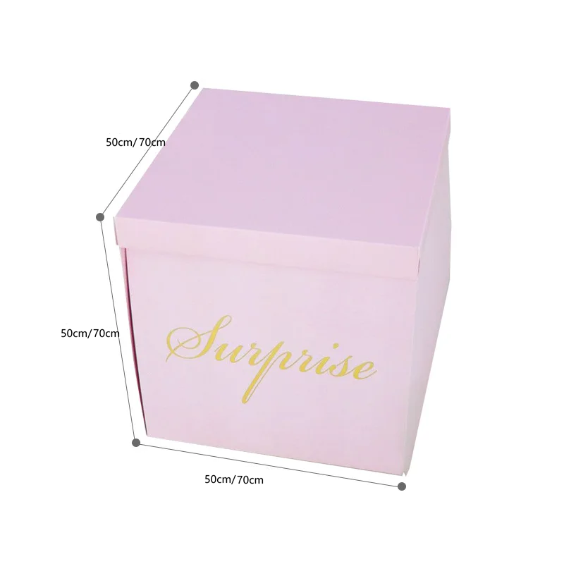Caja Sorpresa Grande para Globos y Regalos