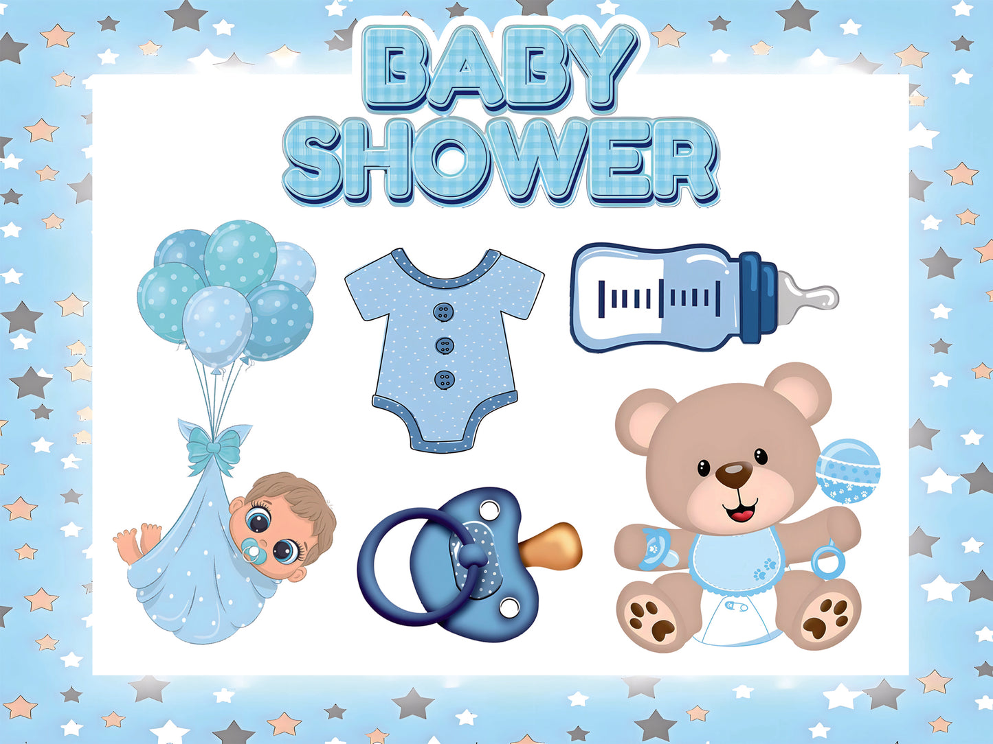 Marco Cuadrado Photocall | Baby Shower