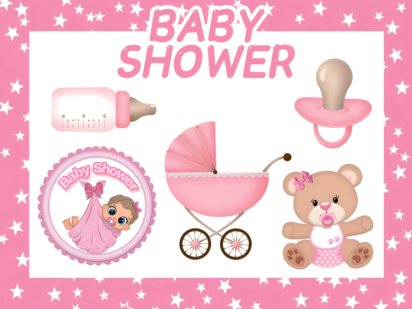 Marco Cuadrado Photocall | Baby Shower