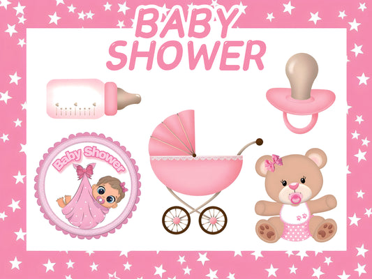 Marco Cuadrado Photocall | Baby Shower