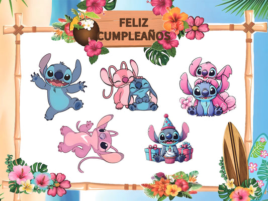 Photocall Marco Stitch | Cumpleaños Infantil