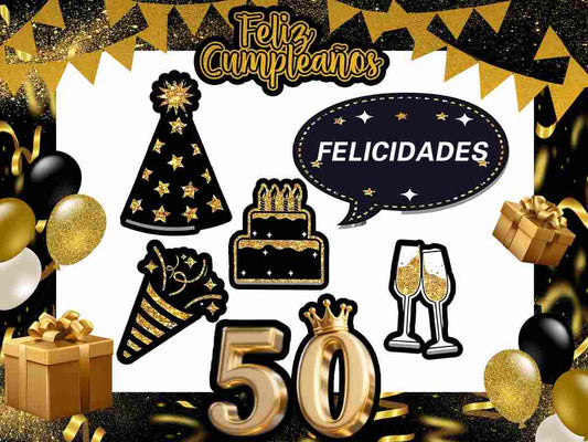 Marco Cuadrado Photocall | Cumpleaños 50 Años