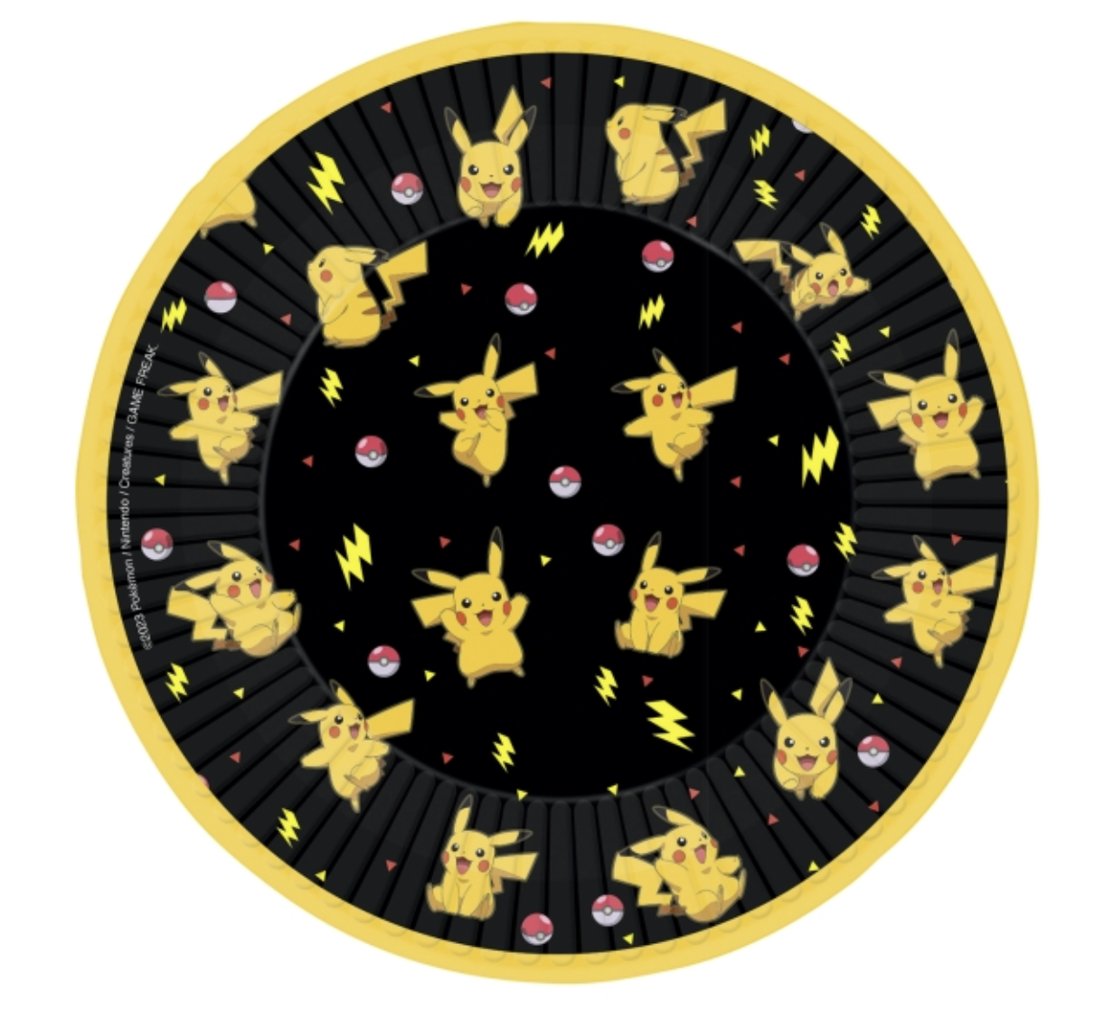Platos Pokemon 18cm 8uds
