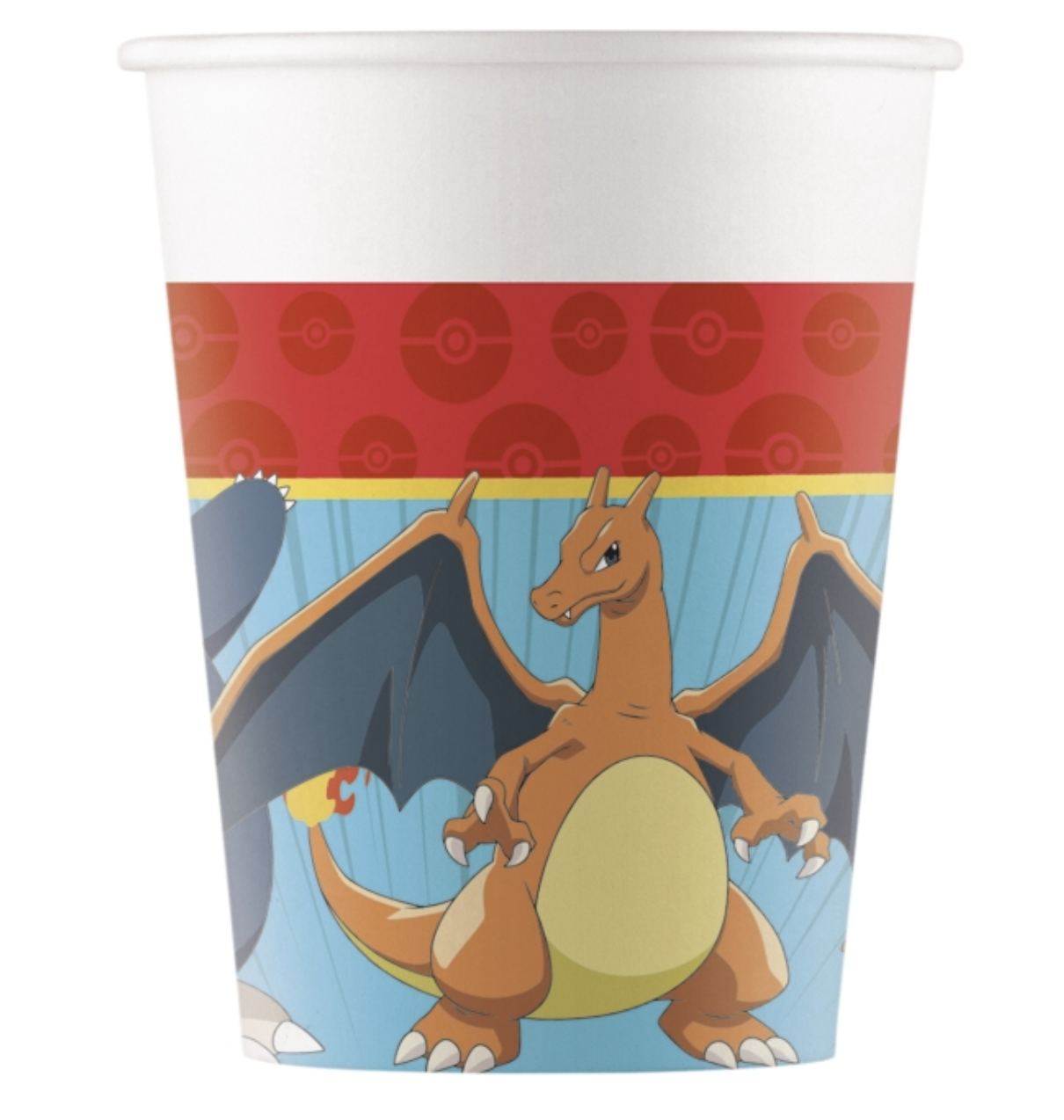 Vasos Papel Pokemon 200ml 8uds