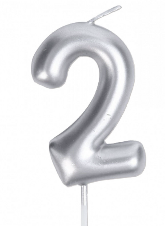 Vela Números 0-9 Plate