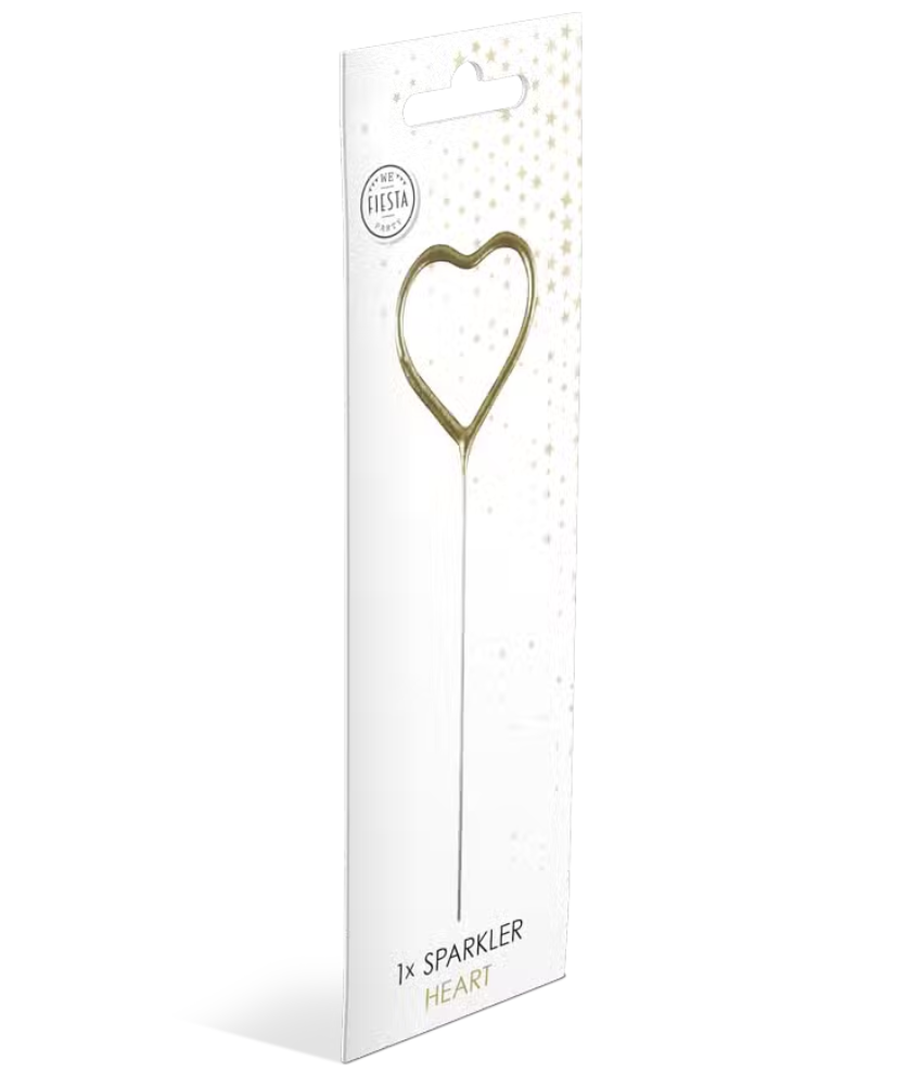 Bengala Corazón 16cm