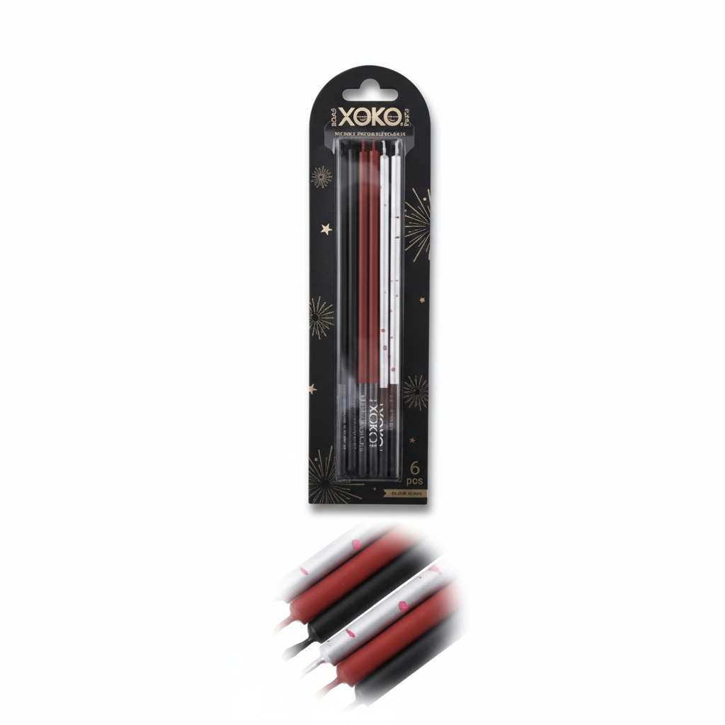 Vela Degradadas 15.5cm - Pack 6uds