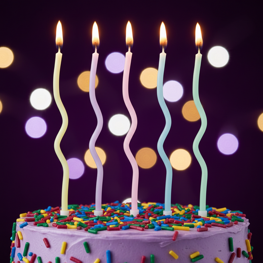 Pack de Vela Espiral 5uds