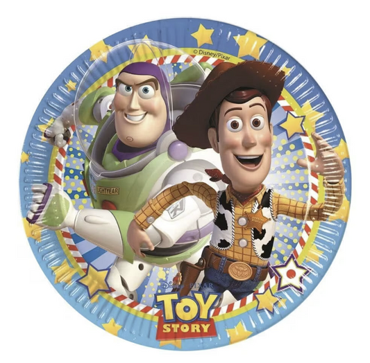 Platos Toy Story Star Power 20cm 8uds