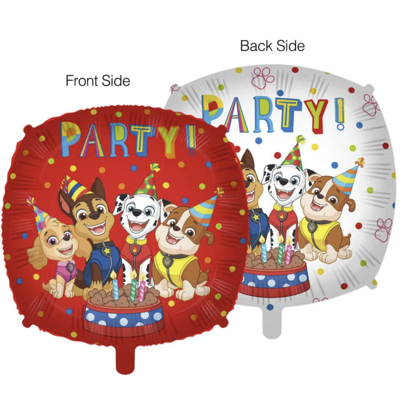 Globo Foil Paw Patrol Doble Cara 46cm