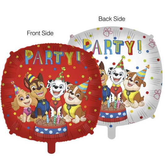 Globo Foil Paw Patrol Doble Cara 46cm