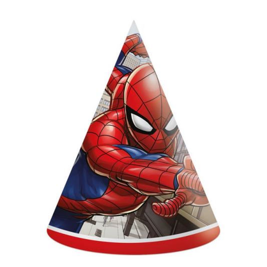 Sombreros Spiderman Pack 6 uds