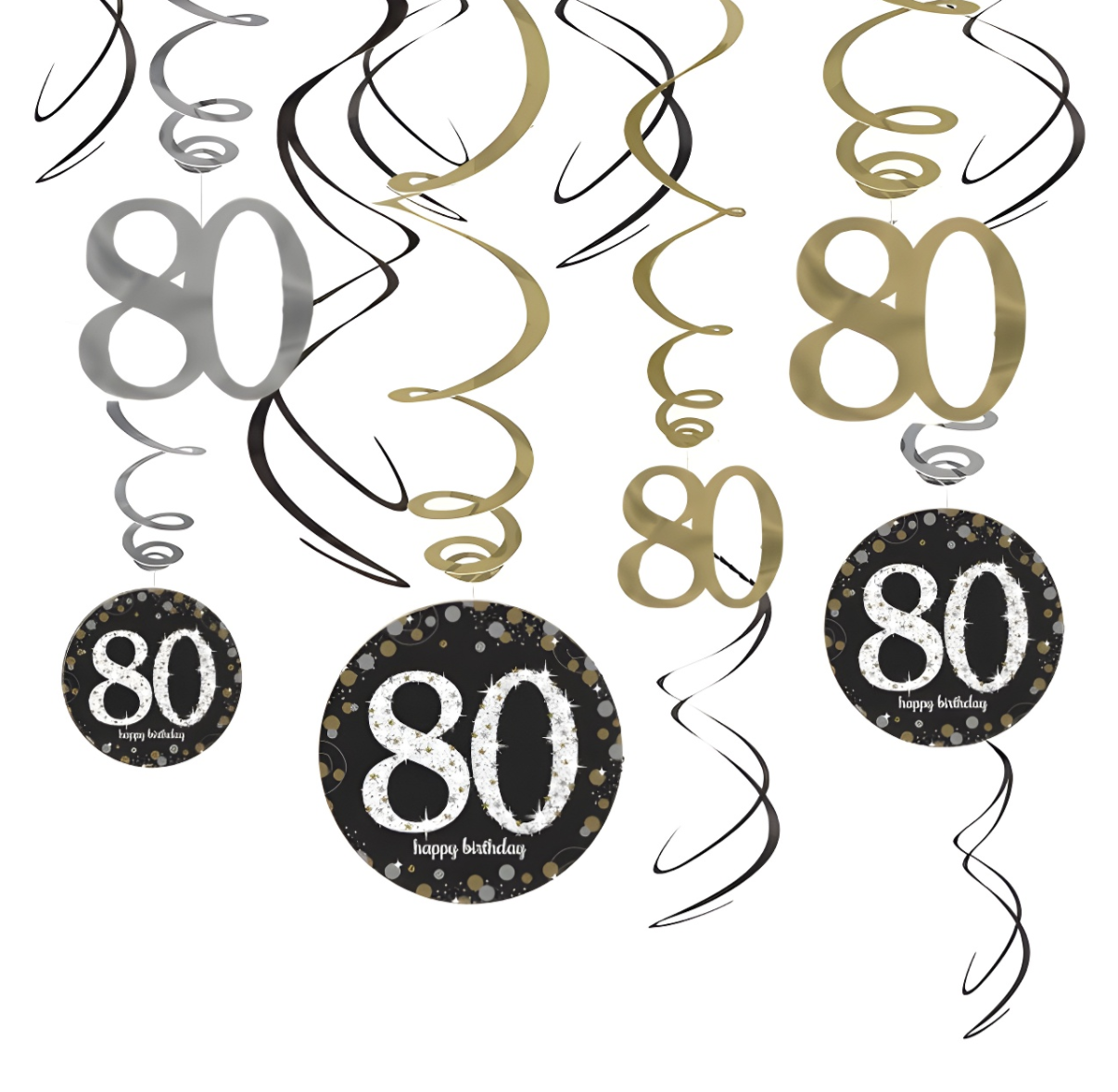 Colgantes Decorativos Burbujas de Champagne 12 uds