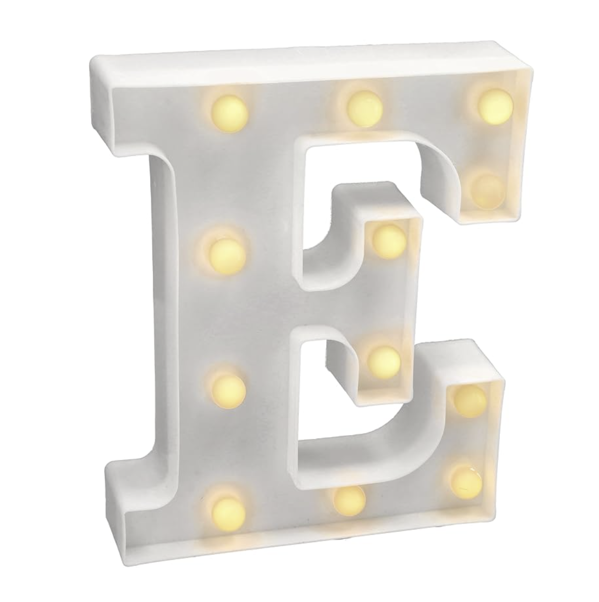 Letra Luminosa LED Luz Blanca Cálida 22x14 cm | A-Z