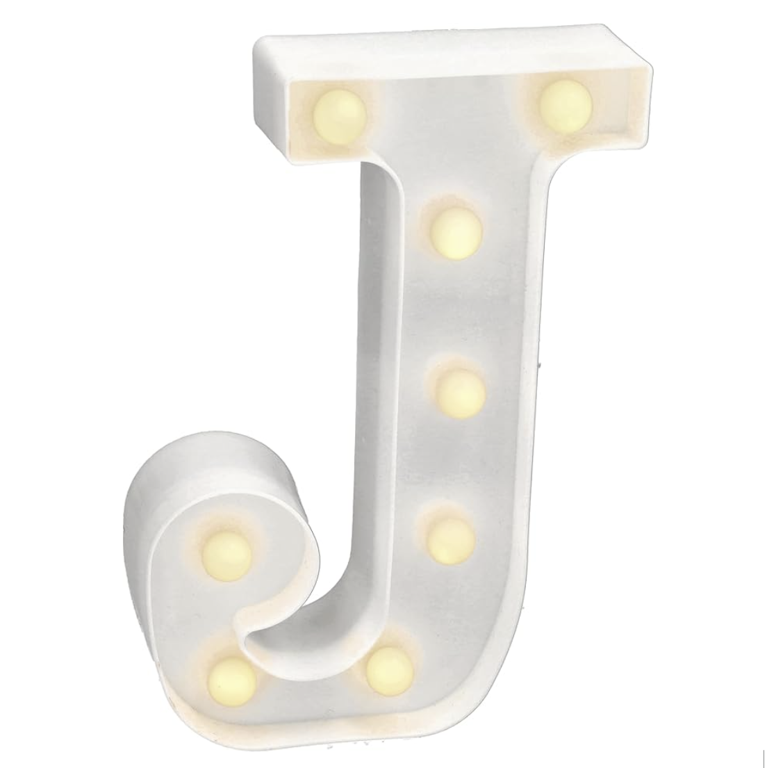 Letra Luminosa LED Luz Blanca Cálida 22x14 cm | A-Z
