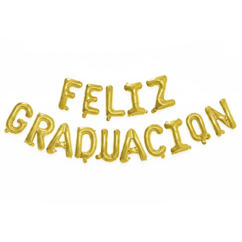 Pack Globo Foil Feliz Graduación