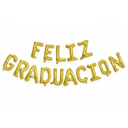 Pack Globo Foil Feliz Graduación