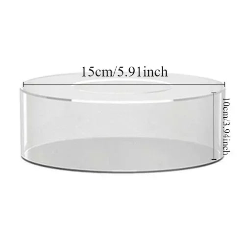 Soporte Acrílico Transparente para Tarta