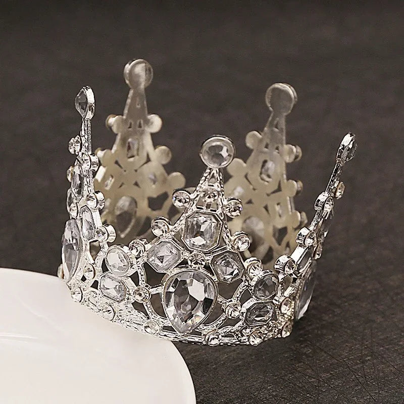 Corona pequeña de cristal 6.5cm*6cm