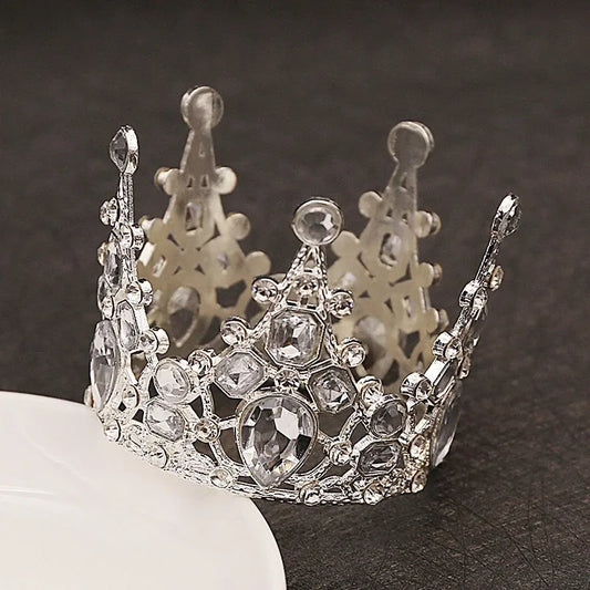 Corona pequeña de cristal 6.5cm*6cm