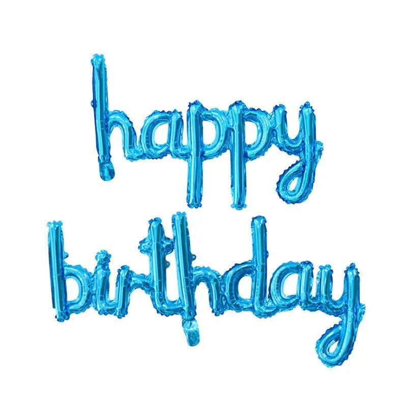 Globos de Foil con Letras 'happy birthday'  16"