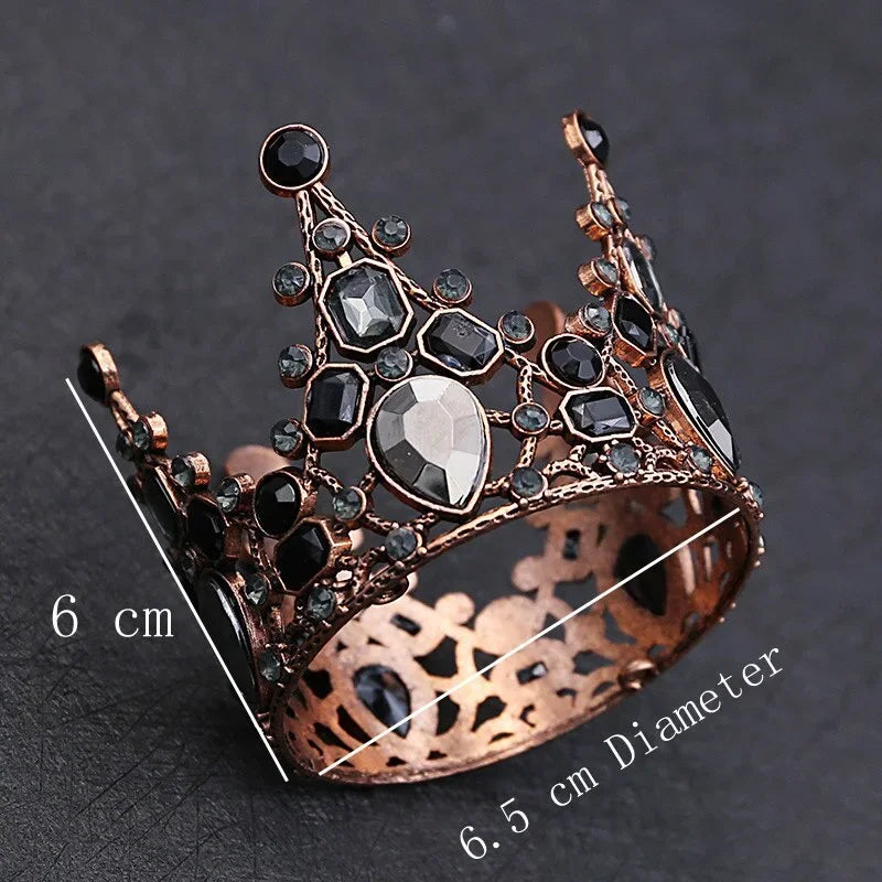 Corona pequeña de cristal 6.5cm*6cm