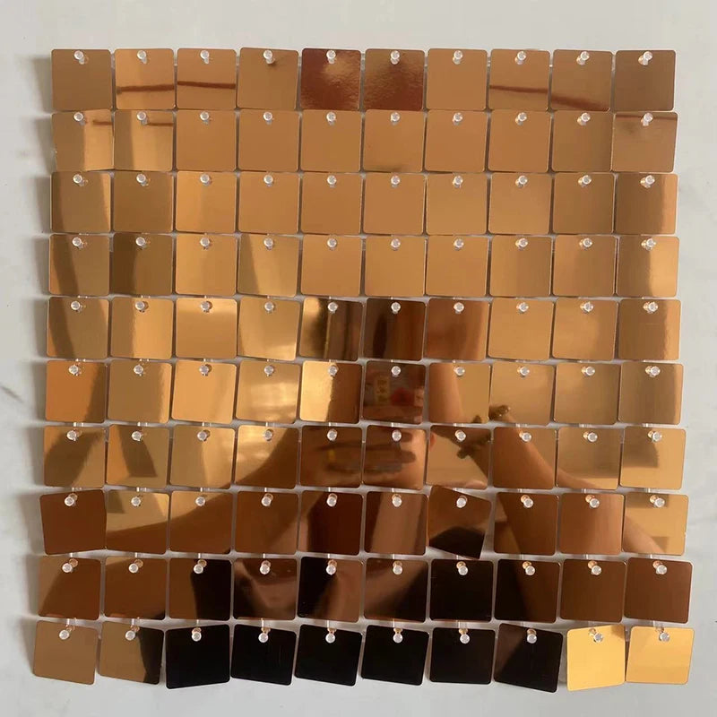 Panel de Lentejuelas 30x30cm | Fondo Brillante para Fiestas